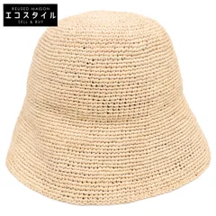 MAISON NH PARIS メゾンエヌアッシュパリ 【美品】LEY Hat ラフィア ハット