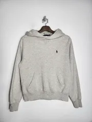 ポロ ラルフローレン グレー フーディー