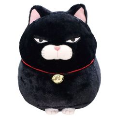 ひげまんじゅう 招き猫 其の参 BIGぬいぐるみ まねお - メルカリ