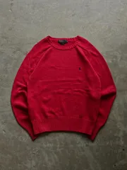 Polo by Ralph Lauren コットンニット セーター レッド 100