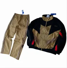 アディダス X ミッドウエスト キッズ ジャージ トラックパンツ セットアップ L (体感 XL)