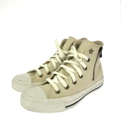 CONVERSE コンバース スニーカー/オールスターハイAGZ 表記サイズ:22.5cm 星スタッズ/ジップ/エクリュ 1SD869    レディース / 240001196298