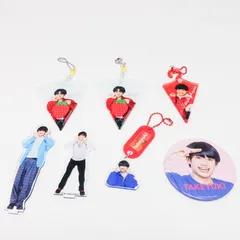 CO5423	AmBitious 真弓孟之 アクリルキーホルダー 缶バッジ セット グッズ コレクション