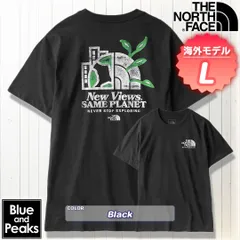THE NORTH FACE 半袖Tシャツ New Views Smase Planet Tee, カラー；Black, サイズ；L