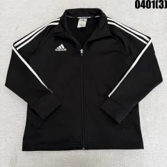 130 アディダス キッズ 3本線 トレーナー ジャージ ジップアップ ジャケット 0401(3)