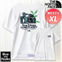 THE NORTH FACE 半袖Tシャツ New Views Smase Planet Tee, カラー；White, サイズ；XL