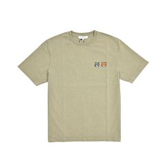新品未着用】MAISON KITSUNÉ ライトオリーブ Tシャツ XS - メルカリ