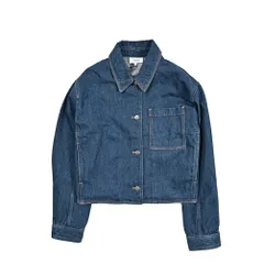 MAISON KITSUNE メゾンキツネ / デニム クロップドジャケット 長袖 春夏秋 レディース コットン 100% ブルー 436964のサムネイル