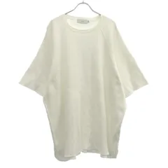 Graphpaper グラフペーパー 20SS Waffle S/S Tee ワッフルショートスリーブTシャツ GM201-70134B ホワイト F