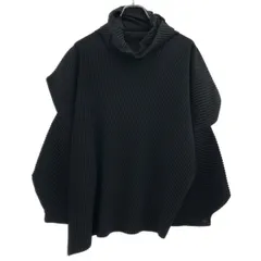 HOMME PLISSE ISSEY MIYAKE オム プリッセ イッセイ ミヤケ 25AW ANGULAR STONE ハイネックプリーツカットソー HP53JK306 チャコール 2のサムネイル