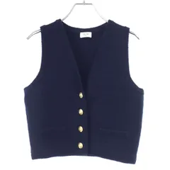 CELINE セリーヌ クロップドベスト 2AJ71290V.07DN ネイビー Mのサムネイル