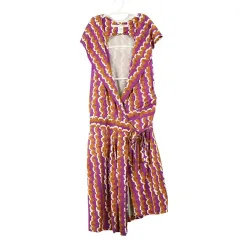 DIANE VON FURSTENBERG シルクワンピース (XS)