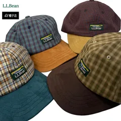 新品未使用【オススメ】 L.L.Bean　2-TONE CAP　チェック柄　4色展開　お色をお選びください　オールシーズン　レトロのサムネイル