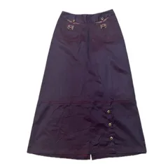 Vintage 00s Dark Red Design Skirt ビンテージ　スカート