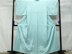 平和屋着物■訪問着　芝草文　暈し染め　正絹　逸品　CABF0855fb