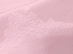 平和屋着物■上質な色無地　遠山地紋　淡紅藤色　正絹　逸品　CABE7788ev