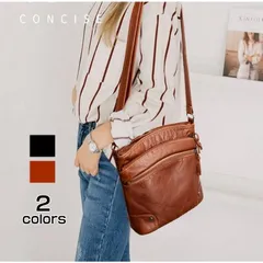 レザー ショルダーバッグ レディース 大容量 軽量 ミニ 2way 斜めがけ おしゃれ 通勤 通学 コンパクト マザーズショルダー 黒 かばん