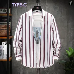 長袖シャツ ストライプシャツ メンズ ボタンダウンシャツ ワイシャツ カジュアル 通勤 紳士服 トップス 春服