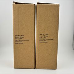 【未使用】 2點 : 破れない花瓶!? 聚碳酸酯 PV 水滴 H18