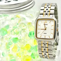 【新品電池】SEIKO セイコー SPIRIT スピリット メンズ 腕時計 スクエア 7N01-5210 5D1130 純正ベルト