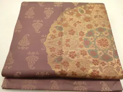 平和屋着物●洛風林　工芸帯地　六通柄袋帯　市松霞文　金糸　引箔　正絹　逸品　DABD0355op 2026年最新】洛風林の人気アイテム - メルカリ
