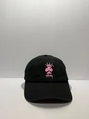STUSSY グラフィックロゴ クラウン スナップバックキャップ ブラックカラー