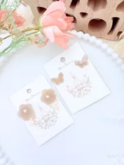 【在庫処分SALE】ワンコイン❁⃘アクセサリーセット(graybeige)