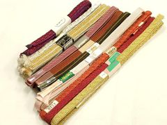 三分紐長尺100本セット 大量・まとめ売り 国内産木綿真田紐綿100％ 仕 