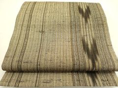 麻絽 名古屋帯 無地 生成色 単衣〜盛夏に【新品、未使用】 - メルカリ