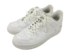 ナイキ NIKE × SUPREME シュプリーム AIR FORCE 1 LOW CU9225-100 エアフォース 1 ロー 28cm 白 ホワイト スニーカー シューズ 靴 ☆AA★