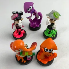 【中古品】 amiibo アミーボ 5体 まとめ セット スプラトゥーン 【023-260401-mh-18-fuz】