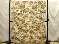 平和屋着物＊夏物　九寸名古屋帯　横段花文　金糸　正絹　逸品　DABC8960cm 平和屋着物＊夏物 九寸名古屋帯 花文 正絹 逸品 AAAX6051ma - メルカリ
