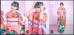 FRUITS ZIPPER その場で分かる!ランダム生写真 松本かれん 2023振袖ver. 3枚コンプ