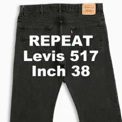 ヴィンテージ リーバイス 517 ブラックデニム ブラックジーン 38インチ LV5174017