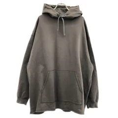 Graphpaper グラフペーパー 21AW Compact Terry Hoodie コンパクトテリーフーディー GU213-70221B グレー Fのサムネイル