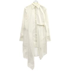 GALAABENDバイカラー アシンメトリー シャツワンピース - メルカリ