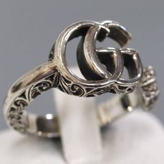2530 GUCCI グッチ インターロッキングGG シルバー SV925 - メルカリ