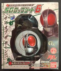 반다이 SG 록 시드 6/사운드 록 시드 시리즈 가면 라이더 갑옷 BLACK RX 록 시드