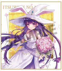 【二手】紙製品 【慶典的牡丹】愛麗絲 迷你簽名板 「虛偽的愛麗絲」