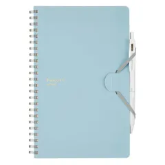 コクヨ(KOKUYO) ノート ソフトリングノート Penott A5 変形 5mm方眼 青 ス-SP137S5-B