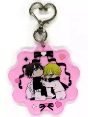 【新品】キーホルダー [新品] 平野大河＆鍵浦昭 アクリルキーホルダー デフォルメ BLACK＆PINK ver. 「平野と鍵浦」