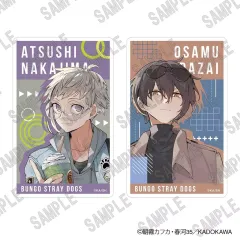 【新品】キャラカード [新品] 中島敦＆太宰治(C107) アクリルカードセット 「文豪ストレイドッグス」