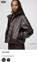 UNIQLO U コーティングショートブルゾン