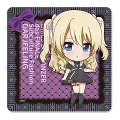 【新品】コースター ダージリン サブカルファッションver. ぷちちょこラバーマットコースター 「ガールズ＆パンツァー 最終章」