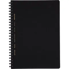 コクヨ(KOKUYO) ノート ソフトリングノート ビジネス 70枚 A5 B罫 黒 ス-SV437B-D