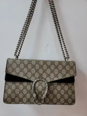 グッチ ディオニソス GG シュプリーム スモール ソール バッグ