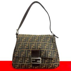 極 美品 FENDI フェンディ マンマバケット ズッカ FF 柄 レザー 極 美品 FENDI フェンディ マンマバケット ズッカ FF 柄 レザー