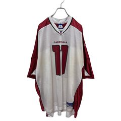 リーボック NFL アリゾナカーディナルスゲームシャツ 赤レッド