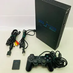 【動作確認済み】【すぐ遊べるセット】SONY PlayStation2 SCPH-10000 ブラック ソニー プレイステーション2 プレステ2 PS2 FW6