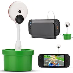 switch 2 カメラ、スイッチ2 カメラ、スイッチ2アクセサリー、USBプラグアンドプレイ、720 HD品質、自動認識、軽量で耐久性、プライバシー保護 R4 4